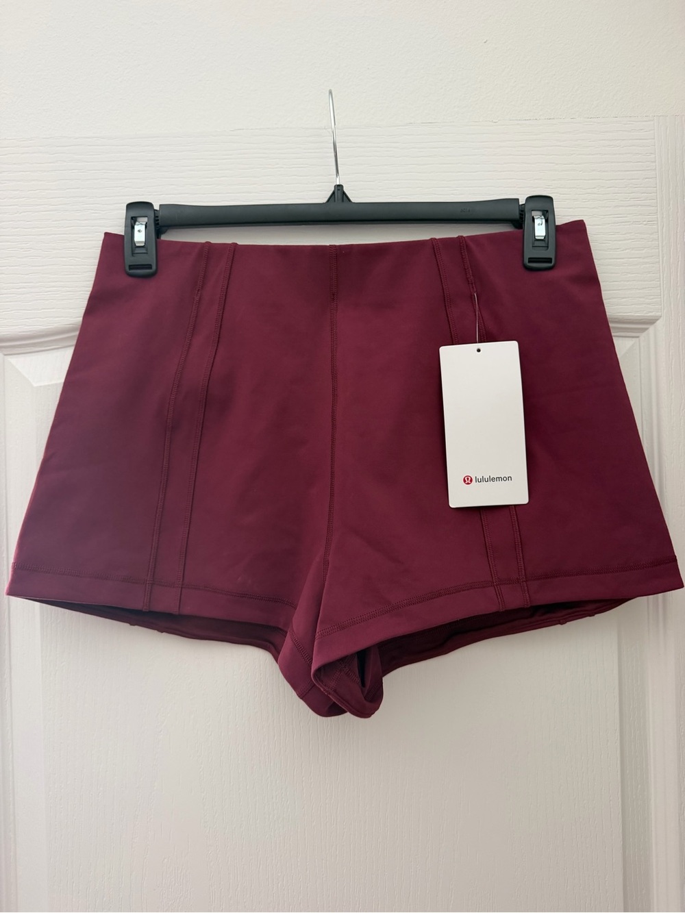 lululemon athletica Women's Burgundy Bike Shorts